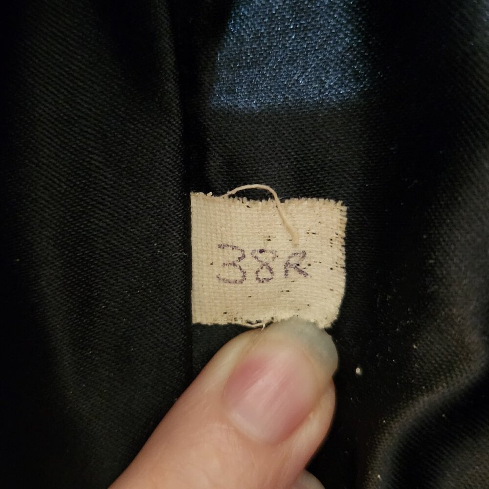 Vintage Prince Charlie Purple Velvet Straight Hem Gold Buttoned Waistcoast Vest - Picture 10 of 12